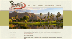 Desktop Screenshot of desertcitiesrealtors.net